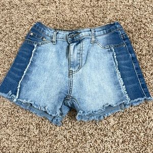 Hayden girl size medium blue jean short